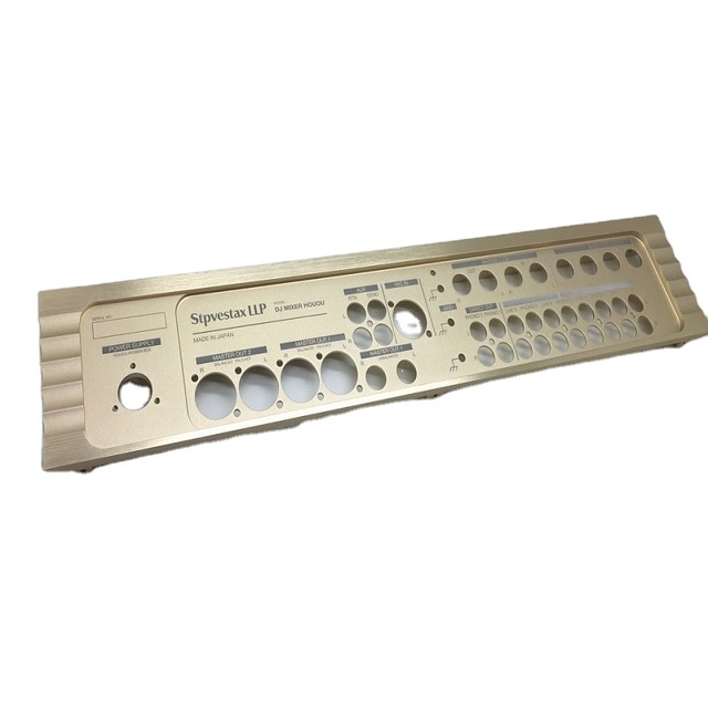 HiFi Audio Amplifier Faceplate Made by Aluminum with Anodized