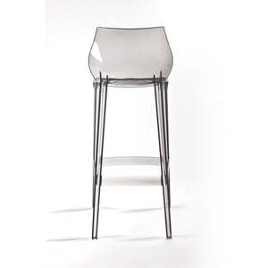 Mahi Mahi moderno in policarbonato trasparente sgabello da Bar fuma H 76 opzioni Pallet per Home Bar hotel e feste-Set di 8 pezzi - Product Image 3