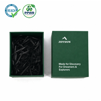 Boîte à montre de luxe personnalisée en carton rigide avec coussin doux pour montre, couvercle et base, coffret cadeau pour une seule montre-bracelet, idéal pour les magasins de détail et les présentoirs.