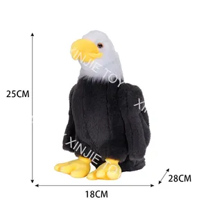 Wildtier Simulation Adler Plüsch tier Weißkopf Eagle 25CM stehendes Plüsch tier Benutzer definiertes Plüsch tier