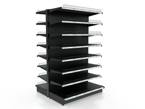 <b>Cheap</b> Price White Display Racks Supermarket <b>Shelves</b> Wholesale Gondola Shelving <b>Shelves</b> - Product Image 2