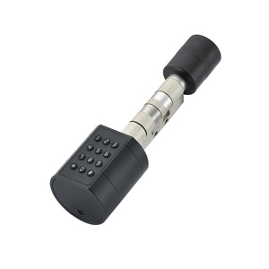 <span class=keywords><strong>Cerradura</strong></span> Inteligente con Cilindro Wi-Fi Tuya, <span class=keywords><strong>Cerradura</strong></span> <span class=keywords><strong>de</strong></span> Puerta con Huella Dactilar, Teclado, Tarjeta IC, Alimentación USB <span class=keywords><strong>de</strong></span> Emergencia, Estándar Europeo, Puerta <span class=keywords><strong>de</strong></span> Acero, Control por Aplicación - Product Image 5