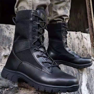 Vente en gros de chaussures de randonnée professionnelles bon marché personnalisées de haute qualité Protection de sécurité en plein air Bottes de combat de randonnée respirantes - Product Image 6