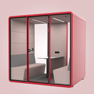 กระเปาะสำนักงานกลางแจ้งกันเสียงขาตั้งโทรศัพท์แบบพกพาสำหรับห้องสตูดิโอห้องประชุมสำนักงาน - Product Image 4