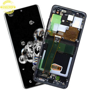 6.9 "תצוגה מקורית עבור גלקסיה <span class=keywords><strong>samsung</strong></span> s20 אולטרה 5g <span class=keywords><strong>lte</strong></span> SM-G988B/ds lcd החלפת מסך מגע עם מסגרת - Product Image 1