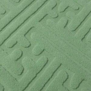 Phong Cách Mới Duy Nhất Bên 160GSM 100% Polyester Dệt Kim <span class=keywords><strong>Jacquard</strong></span> Cực Fleece Vải Cho Nhà Hàng Dệt May - Product Image 3