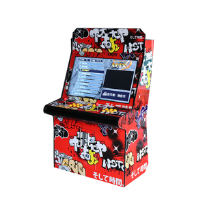 <span class=keywords><strong>Jeu</strong></span> de combat Arcade Console de <span class=keywords><strong>jeu</strong></span> vidéo Machine à pièces Double grande Console de <span class=keywords><strong>jeu</strong></span> Mini Arcade <span class=keywords><strong>2</strong></span> personnes 110V/220V plein de plaisir - Product Image 4