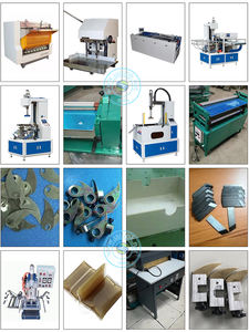 Rollo de etiquetas pequeñas de cartón, caja de papel plegable de cubierta dura, máquina de pegamento manual - Product Image 6