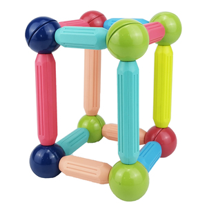 64Pcs Xây Dựng Giáo Dục Sáng Tạo Gậy Từ Tính Và Bóng Đồ Chơi Tự Xây Dựng Khối Trò Chơi Chơi Thiết Lập - Product Image 2