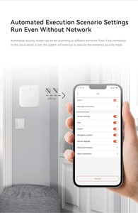 Sistema de Alarma Inalámbrico para el Hogar Francés, Alarma de Seguridad Inteligente <span class=keywords><strong>GSM</strong></span> 4G con Sensor de Movimiento, Control Remoto, Detector de Puerta y Teclado - Product Image 5