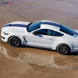 Kit de carrosserie pare-chocs intérieur en plastique pour Ford <span class=keywords><strong>Mustang</strong></span> GT350 Style, kit d'extension de pare-chocs, pièces en plastique OEM pour automobile, paquet Attack Origin 2015-2017 - Product Image 4