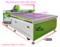 Machine de découpe de mousse de polyéthylène CNC à grande vitesse pour l'emballage et l'artisanat de précision
