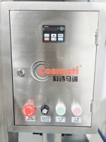 Machine à homogénéiser et émulsifier les crèmes cosmétiques en acier inoxydable, mélangeur à cisaillement élevé à levage pneumatique, broyeur chimique motorisé