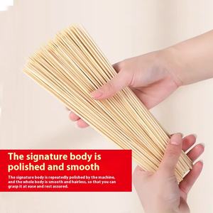 Brochettes de bambou jetables commerciales pour Barbecue frit épicé marmite Rock Candy aubépine brochettes d'amidon Bobo poulet BBQ outils - Product Image 3
