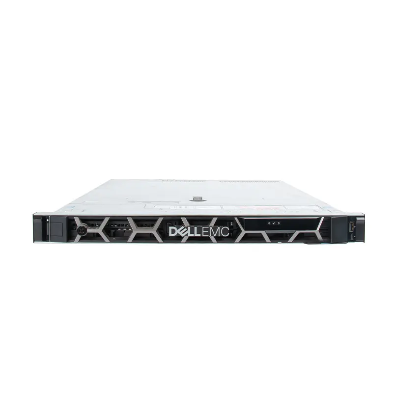 Лучшая цена Poweredge R340 1U стойка сервер новый отремонтированный R340 8SFF сервер с Xeon CPU/блок питания офисный сервер