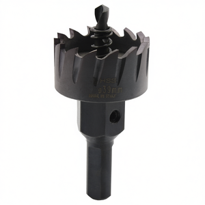 Lame de scie cloche HSS Ttake 39 mm pour le perçage du bois et du métal, fabriquée en Italie - Product Image 2