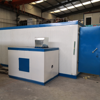 Four de séchage thermique professionnel industriel pour la polymérisation de poudres avec circulation automatique d'air chaud pour extincteurs en acier