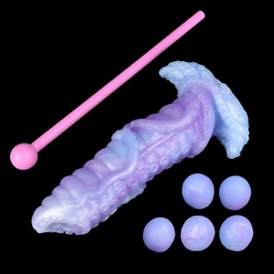YOCY Silicone Ovipositor <b>Dildo</b> Egg Laying Sex Toys Vagina Anal Egg Ovipositor <b>Dildo</b> Anal Plug Sex Toys for Women and Gay - Product Image 2