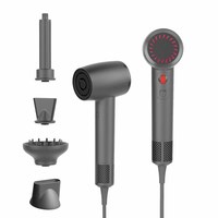 Nouveau sèche-cheveux à moteur haute vitesse avec accessoire pour cheveux bouclés, sèche-cheveux avec écran LED
