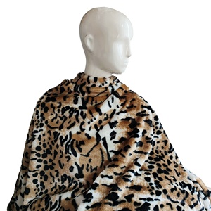 Bán Buôn <span class=keywords><strong>Leopard</strong></span>-In Faux Fur Vải Sang Trọng Cho Giày Hàng May Mặc Bọc & Đồ Chơi 100% Polyester Dệt Kim Ủng Hộ - Product Image 2