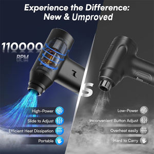 Ventilateur portatif, souffleur d'air comprimé, mini aspirateur d'air comprimé, aspirateur <span class=keywords><strong>de</strong></span> voiture pour usage domestique - Product Image 5