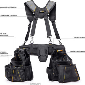 Bolsa de cinturón de herramientas de muestra gratis para herramientas, tornillos y clavos-Ideal para electricista, tecnología HVAC, fontanero, carpintero, contratista - Product Image 2