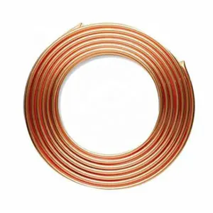 ASTM B280 Air Conditioner and refrigeration copper tube 1/4 3/8 1/2 5/8 3/4 7/8 ac copper piping