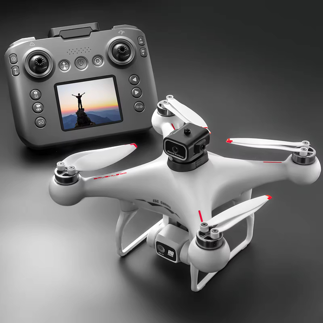 S116 MAX Top Sale High Quality Screen Remote Control Dual 4K HD Camera Mini RC FPV Beginner Drone Quadcopter Kids Toy Gifts