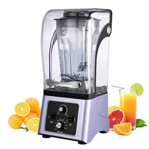 เครื่องปั่นสมูทตี้แบบมืออาชีพ ดีไซน์ใหม่ อเนกประสงค์ สำหรับงานหนัก ความเร็วสูง พร้อมฝาครอบลดเสียง - Product Image 1