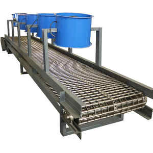 Endüstriyel hava kurutma soğutma yeni durum çok katmanlı inşaat endüstrileri gıda güvenli paslanmaz çelik 304 örgülü konveyör bandı - Product Image 5