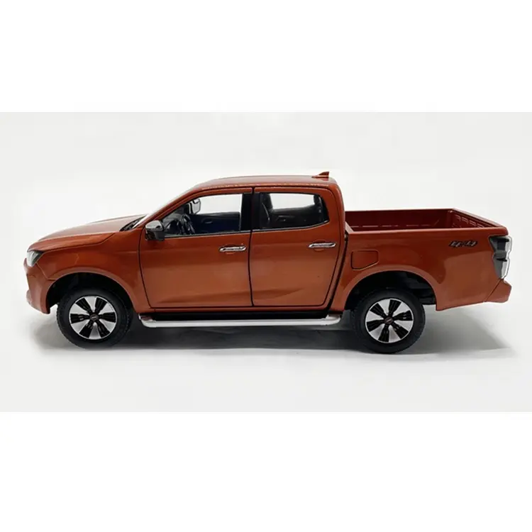 Üzerinden siparişler USD 1000 ücretsiz otomobil parçaları Model araba modelleri 1:18 Isuzu d-max için turuncu tek