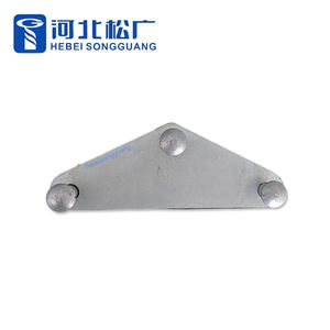 لوحة يوكي على شكل حرف L وحرف LV مصنوعة من الفولاذ المطروق عالي الجودة بسعر المصنع لأجهزة خطوط الكهرباء - Product Image 6