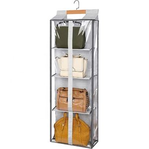 Organizador Colgante de Pared con 4 Estantes, Organizador de Almacenamiento para Colgar Sobre la Puerta, Organizador de Almacenamiento Detrás de la Puerta - Product Image 1