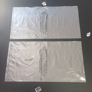 工場ポリエチレンバッグヒートシールサイドガセットバッグ透明大型カスタムサイズクリアフラットPEポリプラスチック食品グレード - Product Image 1