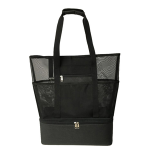 Sac de plage en maille détachable et assemblé et sac isotherme - Product Image 3