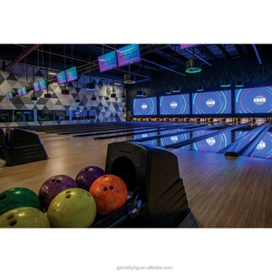 Trung tâm giải trí chất lượng cao tiêu chuẩn Bowling hẻm làn đường Máy Trò chơi bowling Nhà cung cấp thiết bị Bán buôn máy bowling - Product Image 1