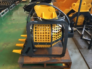 MONDE OEM Excavator rotary screening bucket - Product Image 5