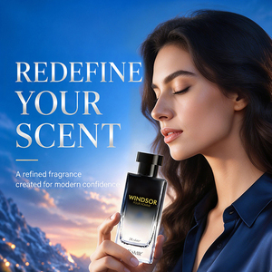 Eau de <span class=keywords><strong>Parfum</strong></span> Boisée Aromatique pour Femme, 50ml, Notes de Fond Patchouli, Vétiver, Tabac, Notes de Tête Pomme Rouge, Bergamote, Sauge Sclarée, Notes de Coeur - Product Image 3