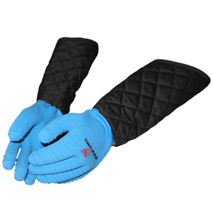Gants de <span class=keywords><strong>four</strong></span> <span class=keywords><strong>anti</strong></span>-vapeur résistants à la <span class=keywords><strong>chaleur</strong></span> pour le personnel de cabine - Product Image 1
