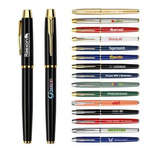 Bolígrafo de Lujo con Tinta de Gel Negra de 0.5 mm, Impresión UV, Metal de Alta Calidad, Logotipo Grabado con Láser Personalizado, con Brillo, Regalos Empresariales - Product Image 1