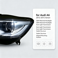 Ensemble de phares LED, phares LED, accessoires automobiles pour Audi A6 2012-2015, xénon OE 4G0941043J 4G0941044J
