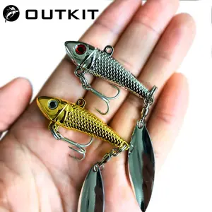 Yeni Vib kaşık yem 17g 21g Metal balıkçılık Lures payetler Spinner titreşim sert buz balıkçılık Bait Pesca jig japonya kış mücadele