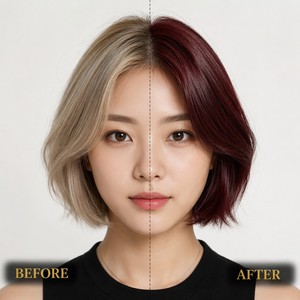 Tinte de Cabello en Crema Herbal Negro Jet OEM con Aplicador de Cepillo y Peine, Coloración Instantánea para Canas - Product Image 4