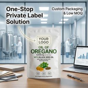ODM Factory Customized Oregano Oil Softgels for Digestive Balance and Immune Health Support Private Label OEM Wholesale Supply - Product Image 3