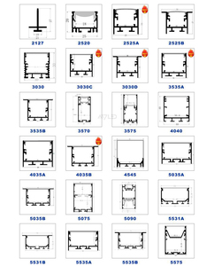 200*35mm 6063 T5 alliage anodisé finition 1m 2m 3m aluminium led profil opale couverture CNC traité levage LED profilé en aluminium - Product Image 4