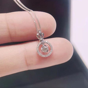 Collana con Ciondolo in Zircone Stile Minimalista, Design Delicato, Gioiello da Donna per la Clavicola - Product Image 2