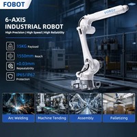 Nuevo Robot Industrial FOBOT MB15-1550 Automático de 6 Ejes, Caja de Cambios, Motor PLC, Carga Útil de 15 kg, Alta Precisión, Manipulación y Paletización