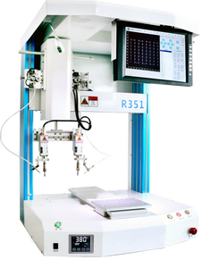 Robot de soudage intelligent à double tête et à double station alimenté par les fenêtres pour les circuits imprimés en électronique - Product Image 5