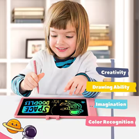 Tablette d'écriture numérique électronique magique pour enfants de 10 pouces, personnalisable, avec écran LCD, prend en charge la langue anglaise