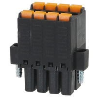 1 unidad DEGSON 15EDGKNHM-3.5-XXP-13/14-00ZH Bloques de terminales PCB enchufables DFMC1.5-STF KF2EDGKSM 3.5mm 2PIN-12PIN 320V 9.5A